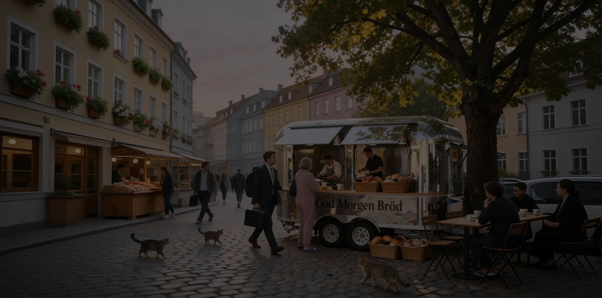 Dostosowana fabryka ciężarówek do serwowania żywności ze stali nierdzewnej