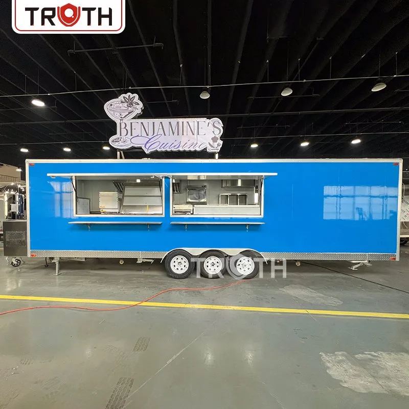 Przyczepa Food Truck z toaletą w pełni wyposażona