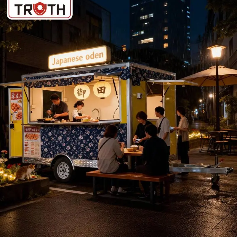 Sprzęt do grillowania Food Truck z grillem