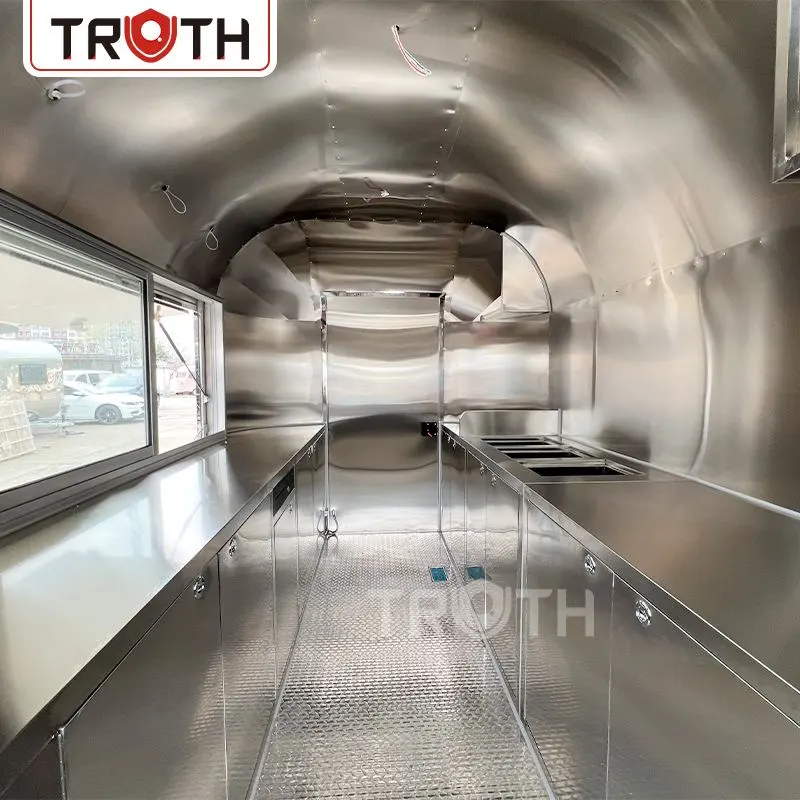 Mobile Kitchen Pizza Concession Food Trailer