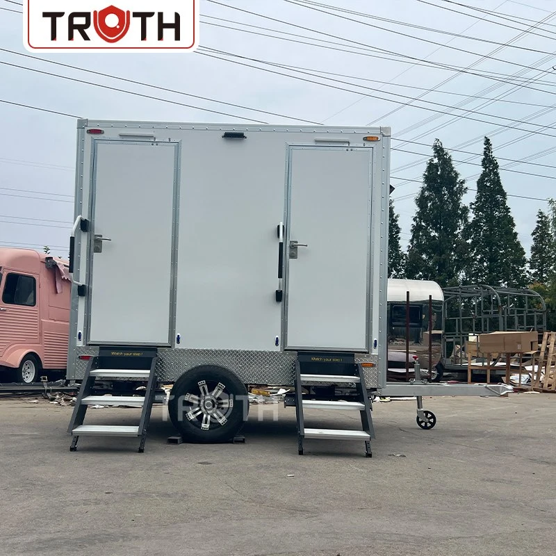Portable Washroom Mobile Toilet Trailer Portable Washroom Mobile Toilet Trailer