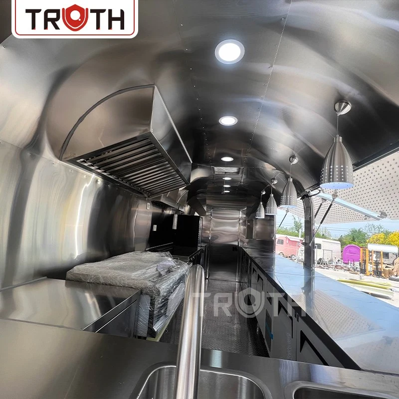 Airstream-Style Food Truck