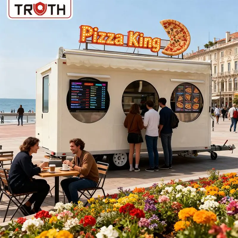 Pizza Fast Food Truck z pełną kuchnią
