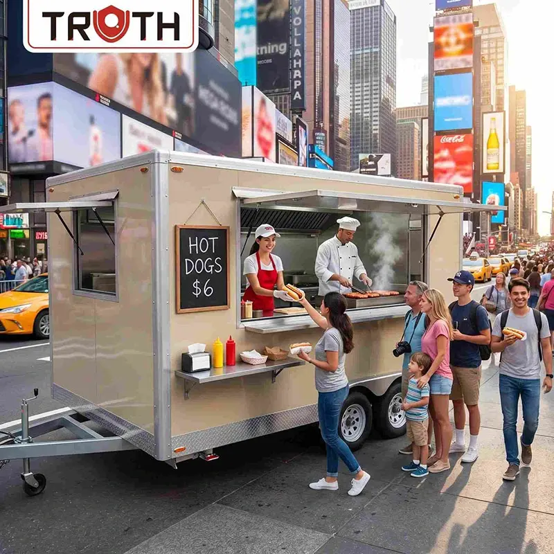 Sprzedam przyczepę do transportu żywności Square Hot Dog